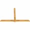 Ekena Millwork Eugene Rough Sawn Timber Gable Bracket, Western Red Cedar, 72"W x 48"H x 2"D x 4"F, 16/12 Pitch GBW072X48X0204EUG00RWR - alternate 2